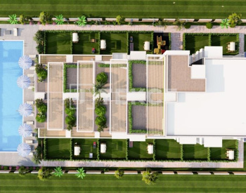 Apartments in a Complex with Terraces in Antalya Altintas 10