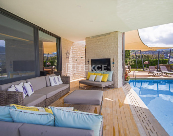 Möblierte Einzel Villa In Einem Prestigeträchtigen Komplex In Bodrum 8