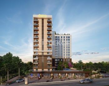 伊斯坦布尔宰廷布尔努（zeytinburnu）地铁附近的小区大楼内的公寓 2