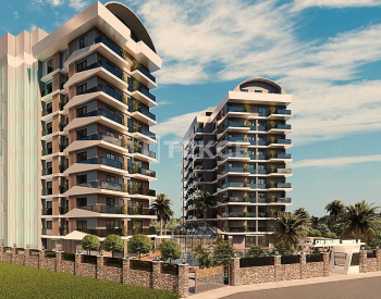 New Apartments in a Convenient Location Near the Sea in Alanya 2