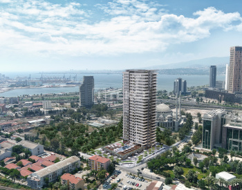Apartamentos Con Vistas Al Mar En Un Amplio Proyecto En İzmir Konak 1