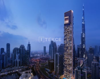 迪拜市中心（ Dubai Downtown）黄金地段的豪华公寓 8