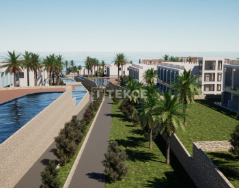 Kuzey Kıbrıs Tatlısu'da Lüks Sitede Deniz Manzaralı Bungalovlar 7