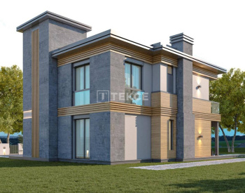 Detached Houses with Sea and Lake Views in Boğaziçi Milas 1
