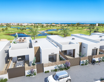 Golf Sahasına Yakın Havuzlu Geniş Müstakil Villalar 4
