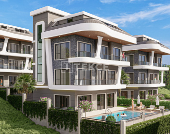 Villas Independientes Junto A La Colina En Alanya Kargıcak 7