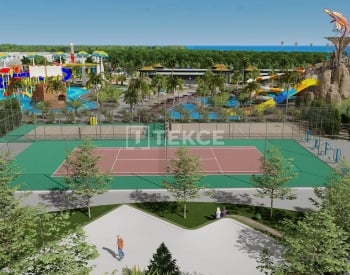Alanya'da Kapsamlı Sosyal Tesislere Sahip Sitede Şık Daireler 8