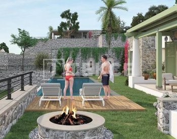 Villas Con Vistas Al Mar Y Piscina Privada En Bodrum Gümüşlük 6