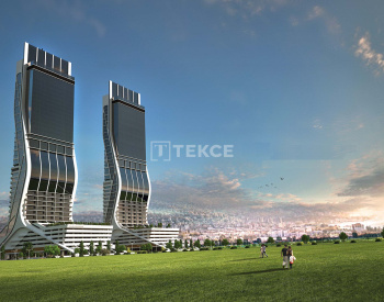 Immobiliers Commerciaux Dans Un Gratte-ciel À Izmir Bayrakli 2