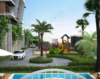 Apartamenty Dwupoziomowe Na Osiedlu Z Basenem W Alanyi Bektaş 7