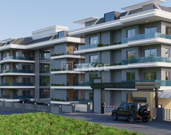 Stylish Apartments in a Complex with Rich Amenities in Alanya Oba 2