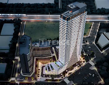 Lägenheter I Ett Säkrat Projekt Med Pool I İzmir Konak 1