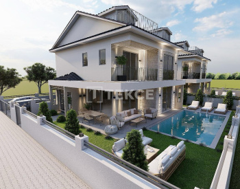 Freistehende 5+1-villa Mit Pool Nahe Von Annehmlichkeiten In Fethiye 4