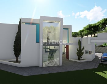 Elegant Hus Med Havsutsikt Och Pool I Calpe Alicante 4