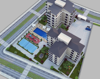 Chic Properties in a Complex in Antalya Dosemealti 7