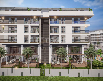 Immobiliers Dans Un Projet Avec Piscine Et Sécurité À Konyaalti Hurma 4