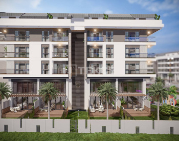 Immobiliers Dans Un Projet Avec Piscine Et Sécurité À Konyaalti Hurma 2