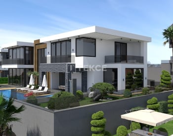 Villas Élégantes Avec Vue Sur La Mer Et Piscine À Alanya Kargıcak 3