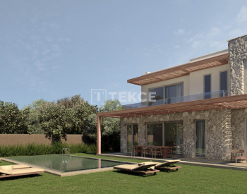 Villa's Met Uitzicht Op Zee En Zwembad In Bodrum Türkbükü 1