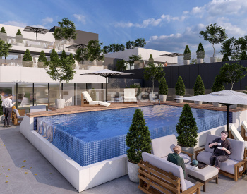 Kıbrıs İskele'de Plaja Yakın Otel Konseptli Sitede Daireler 9