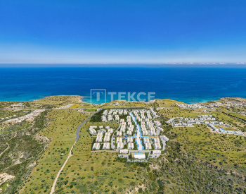 Kuzey Kıbrıs Tatlısu'da Lüks Sitede Deniz Manzaralı Bungalovlar 2