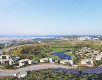 Panoramic View Houses in a Luxury Complex in Mijas 0