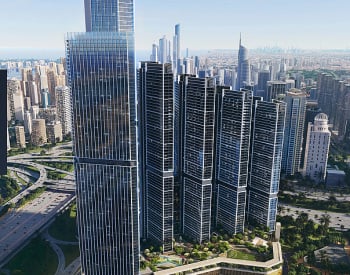 迪拜谢赫扎耶德路(sheikh Zayed Road)享有码头(marina)与海景的房产