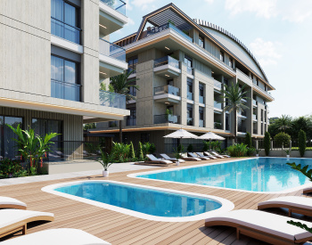 Nowe Apartamenty Na Sprzedaż W Kompleksie Z Basenem W Konyaaltı
