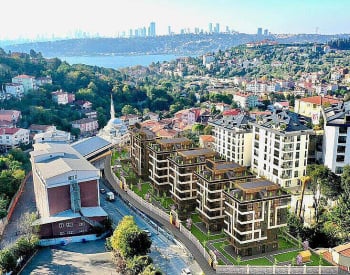 Stadsutsiktslägenheter I Komplex Med Parkering I Istanbul üsküdar