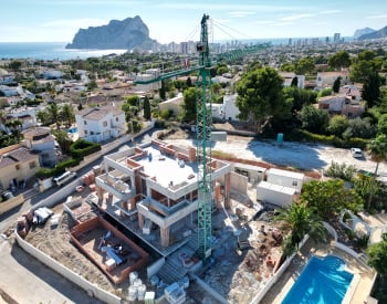 Villa Med Havsutsikt Nära Stranden I Benissa Alicante 0