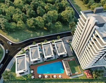 Detached Villas with Elite Designs in İzmir Bornova with Pools 1