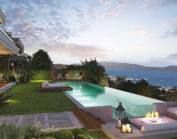 Villas Con Castillo De Bodrum Y Vistas únicas Al Mar 1