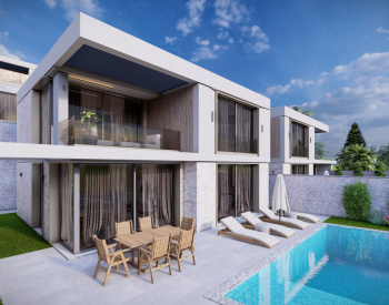 2-bedroom Houses with Indoor and Outdoor Pools in Kalkan Antalya