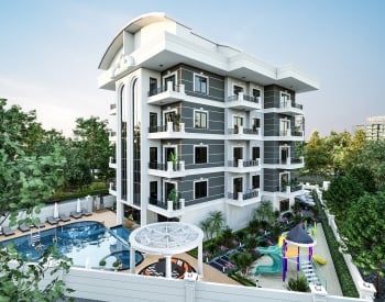 Appartementen In Complex Met Zwembad In Een Natuurgebied In Alanya