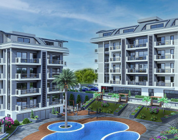 Nature View Apartments with Greenery in Alanya Oba