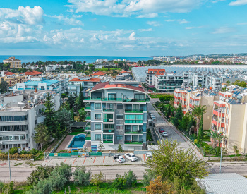 آپارتمان مبله با محوطه باغ خصوصی در آوسالار آلانیا