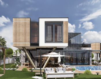 Vrijstaande Villa's Met Privézwembad En Grote Tuin In Girne