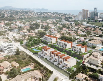 Luxury Houses Close to the Calpe's Town Center in Alicante