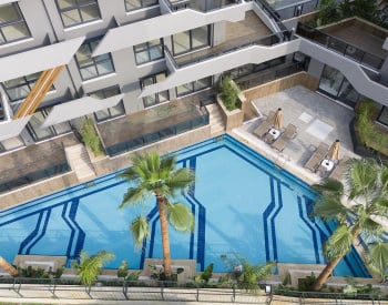 阿拉尼亚(alanya)希克奇利(cikcilli)靠近社会设施的别致公寓