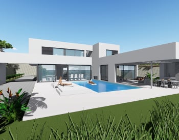 Modern Villa Med 4 Sovrum, Pool Och Trädgård I Calpe 1