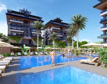 Flats for Sale in Alanya Kargıcak 100 M From the Sea
