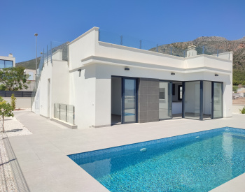 Villen Mit Pool Und Garten In Polop Alicante