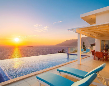 Large Sea-view Villa with Private Pool in Kaş Antalya