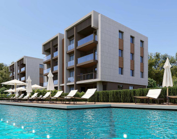 Apartments with Indoor Pool in a Complex in Antalya