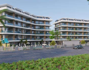 Stylish Apartments in a Complex with Rich Amenities in Alanya Oba 1