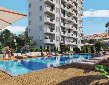 Alanya Payallar'da Deniz ve Şehir Manzaralı Daireler