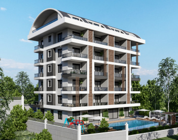 Apartments with Shared Social Activities and Pool in Alanya 1