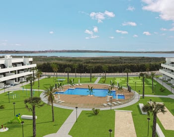 Snygga Lägenheter I Ett Komplex Med Pool I Guardamar Del Segura