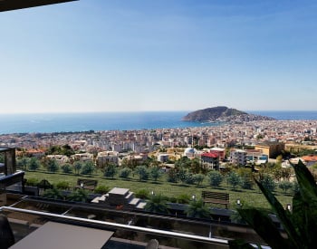 Lägenheter Med Panoramautsikt Över Havet I Alanya Cikcilli 1