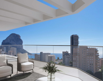 Nya Lägenheter Med Havsutsikt Till Salu I Calpe Alicante